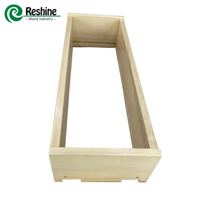 Wood UV Painted Poplar Drawer Side Board