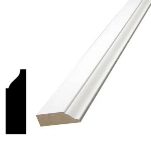 Gruntuota pušies durų stotelė