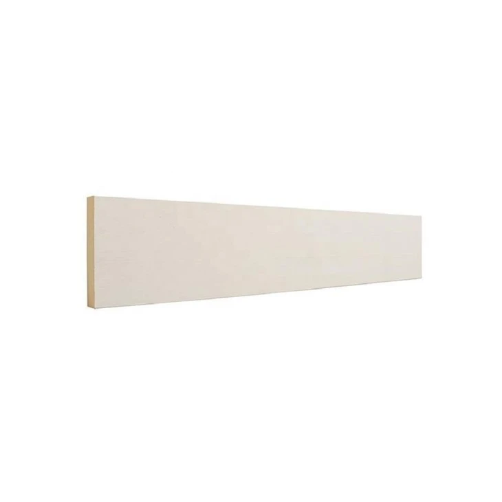 Baltai gruntuota MDF grindjuostė kvadratinė plokštė S4S 1x4 1x6 1x8